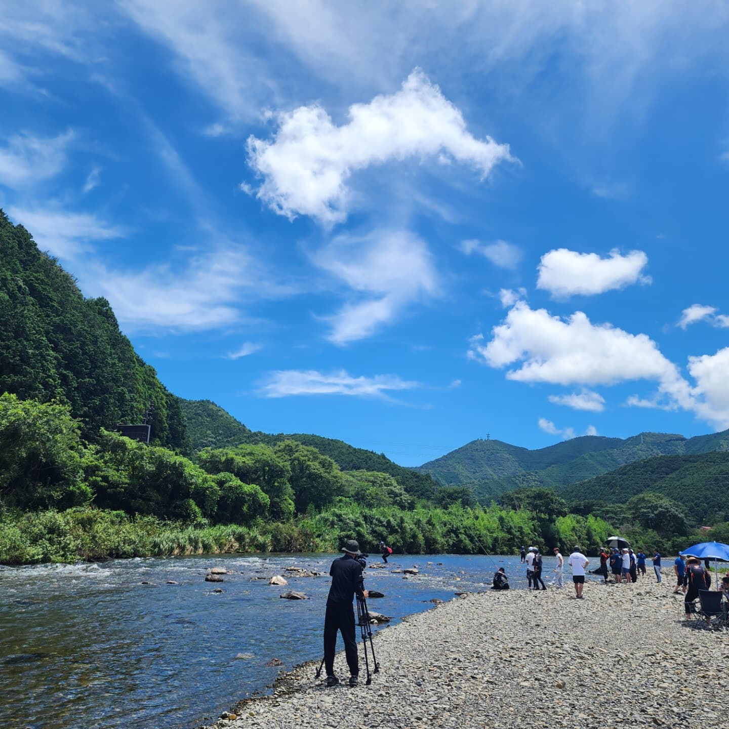 大内山川名人杯　アユ釣り大会の景品にクリマフランスとクリマカ